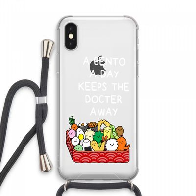 Bento a day: iPhone XS Max Transparant Hoesje met koord
