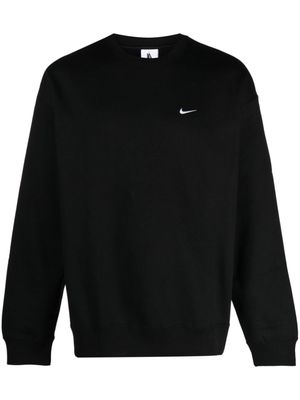 Nike sweat en coton à col rond - Noir