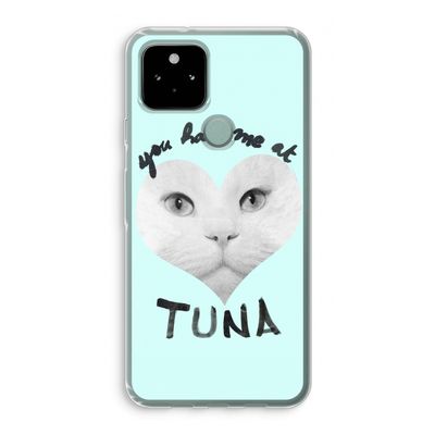 You had me at tuna: Google Pixel 5 Transparant Hoesje