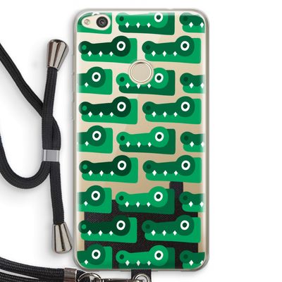 Crocs: Huawei Ascend P8 Lite (2017) Transparant Hoesje met koord