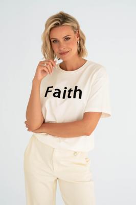 Maicazz Sunn - T Shirt Sp26.75.344 T-shirt Korte Mouw Offwhite