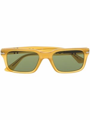 Persol lunettes de soleil à monture carrée - Jaune