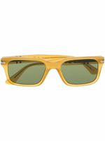 Persol lunettes de soleil à monture carrée - Jaune