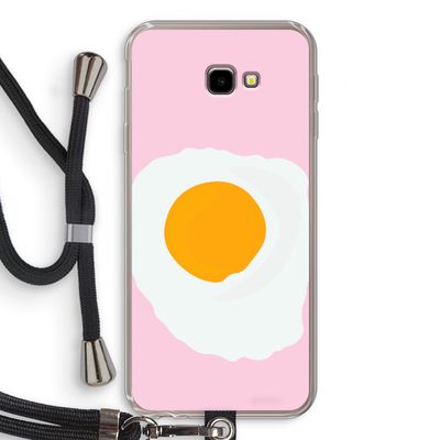Sunny side up: Samsung Galaxy J4 Plus Transparant Hoesje met koord