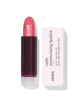 HEMA Navulling Moisturising Lipstick 33 Pinkalicious - Satin (donkerroze)