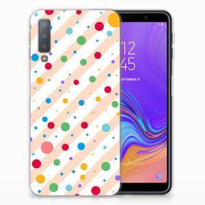 Samsung Galaxy A7 (2018) TPU bumper Dots