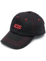 GCDS casquette à logo brodé - Noir