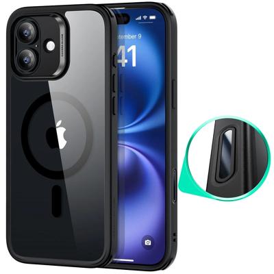 iPhone 16 Plus HaloLock Classic Hybrid Case (Camera Control) - Clear Black iPhone 16 Plus HaloLock Classic Hybrid Case (Camera Control) - Clear Black