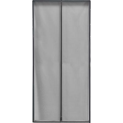 Luance deurhor met frame - magnetisch - grijs - 100 x 220 cm