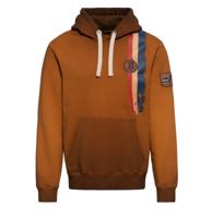 King Kerosin 1 Racing Hoodie Oilwash Brown-M