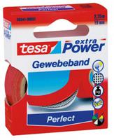 tesa PERFECT 56341-00031-03 Textieltape tesa extra Power Rood (l x b) 2.75 m x 19 mm 1 stuk(s) - thumbnail