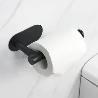 Zelfklevende RVS Badkamer Accessoireset - Geen Boren | Geborstelde Afwerking | Metalen Montage