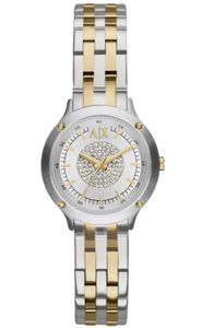 Horlogeband Armani Exchange AX5424 Staal Bi-Color 14mm