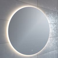 Badkamerspiegel Arcqua Rond 100 cm Deluxe 2.0 LED Verlichting Warm White - thumbnail