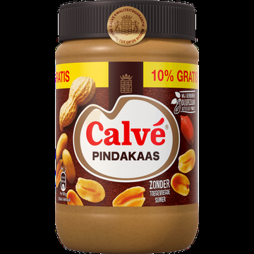Calve Pindakaas Regular 800 g bij Jumbo