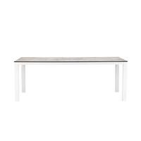 Fjôrd - Eettafel Grijs 205cm - HPL - Llama