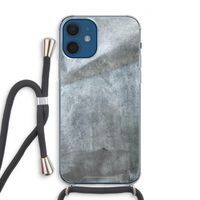 Grey Stone: iPhone 12 Transparant Hoesje met koord