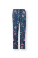 Pip Studio Belin Lange Broek Coco Flower Blauw XS