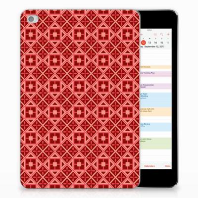 Apple iPad Mini 4 | Mini 5 (2019) Hippe Hoes Batik Rood Apple iPad Mini 4 | Mini 5 (2019) Hippe Hoes Batik Rood