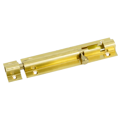 Waelbers Profiel-grendel vlak 25x100mm messing - 10 Stuk(s) - 107028.05