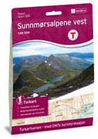 Wandelkaart 2691 Turkart Sunnmørsalpene Vest | Nordeca