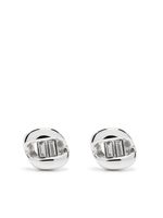 Dana Rebecca Designs puces d'oreilles Remi Florence en or blanc 14ct pavées de diamants - Argent