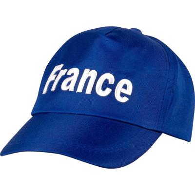 Supporter pet Frankrijk - blauw - volwassenen - France - landen thema