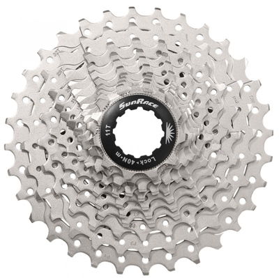 Sunrace cassette 11 speed 11-32t. zilver csrs3