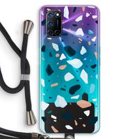 Terrazzo N°13: Oppo A52 Transparant Hoesje met koord