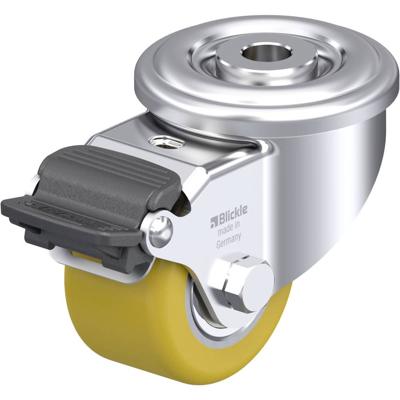 Blickle LR-VSTH 60K-RA Plaatstalen compact zwenkwiel Wieldiameter: 60 mm Draagvermogen (max.): 200 kg 1 stuk(s)