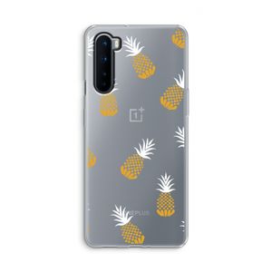 Ananasjes: OnePlus Nord Transparant Hoesje