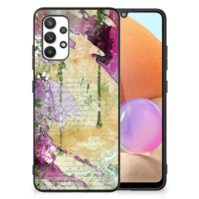 Kleurrijke Telefoonhoesje Samsung Galaxy A32 4G | A32 5G Enterprise Editie Letter Painting