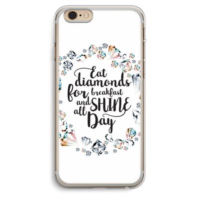Diamonds: iPhone 6 Plus / 6S Plus Transparant Hoesje