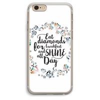 Diamonds: iPhone 6 Plus / 6S Plus Transparant Hoesje