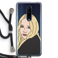 Mary Kate: OnePlus 7 Pro Transparant Hoesje met koord