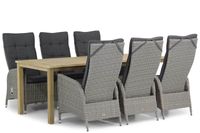 Garden Collections Lincoln/Weston 210 cm dining tuinset 7-delig