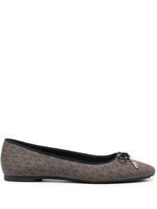 Michael Michael Kors ballerines Nori en cuir - Marron