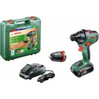 Bosch Home and Garden AdvancedDrill 18 Accu-schroefboormachine 18 V 2 snelheden Incl. accu, Incl. koffer, Incl. lader - thumbnail