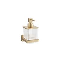 Crosswater Rotar Zeepdispenser - 14.9x11x8cm - geborsteld messing RT011F