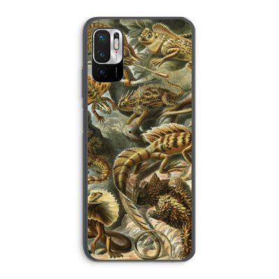 Haeckel Lacertilia: Xiaomi Redmi Note 10 5G Transparant Hoesje