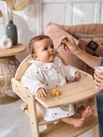 Slab lange mouwen met col wit, bedrukt