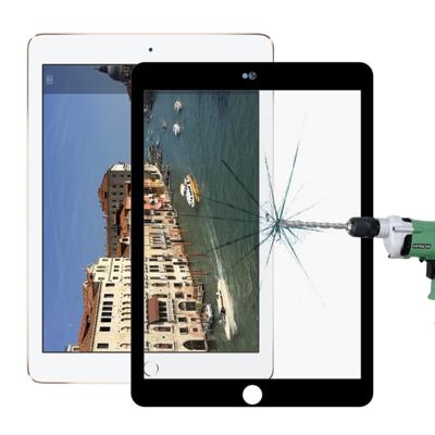 9H 10D Explosieveilig Tempered glas Film voor iPad 5 & 6 9.7 inch (zwart)
