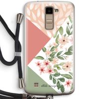 Sweet heaven geometrics: LG K10 (2016) Transparant Hoesje met koord