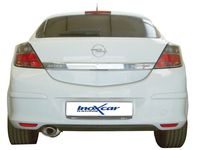 InoxCar uitlaat passend voor Opel Astra H GTC 1.6T (180pk) 2007- 120x80mm IXOPAS36120