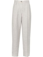 Emporio Armani pantalon Icon en serge - Gris