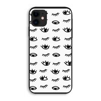 Eye pattern #2: iPhone 11 Biologisch afbreekbaar hoesje