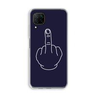 F**k U: Huawei P40 Lite Transparant Hoesje