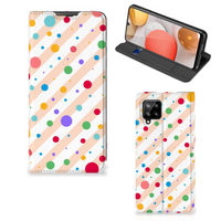 Samsung Galaxy A42 Hoesje met Magneet Dots