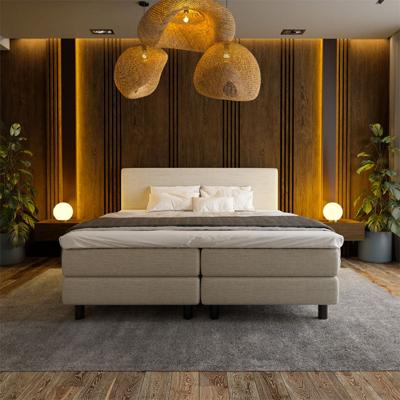 Boxspring 180x220 Cm Comfortschuim + 4 Cm Excl. Montage Nova Spring - Dekbed-Discounter.nl