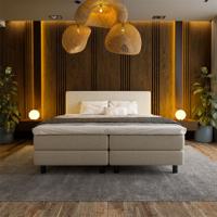 Boxspring 180x220 Cm Koudschuim + 10 Cm Excl. Montage Nova Spring - Dekbed-Discounter.nl